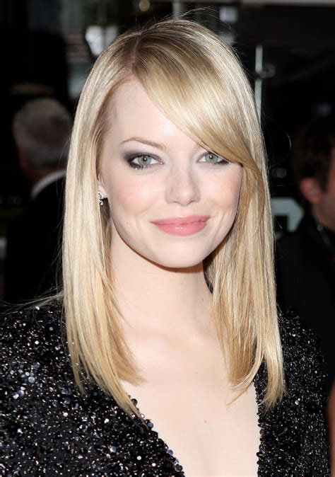 Emma stone's new blonde hair. Pin en Cabello