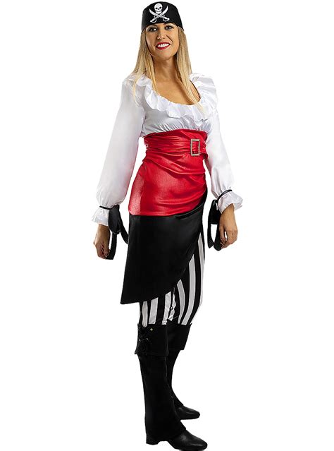 Disfraz De Pirata Aventurera Para Mujer Talla Grande Entrega H Funidelia
