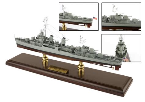 Fletcher Class Destroyer War Ship Model