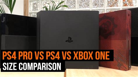 Xbox Series X Size Comparison Vs Xbox One Ps4 Pro Youtube
