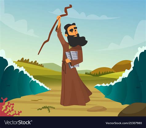 Historical Of Biblical Story Royalty Free Vector Image