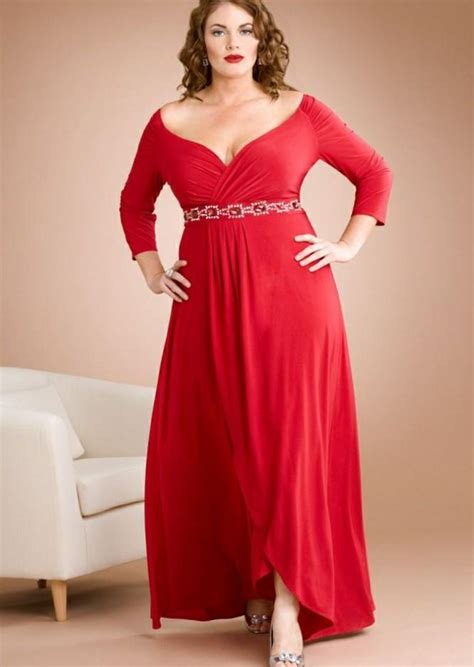 Red Party Dresses Plus Size Pluslookeu Collection