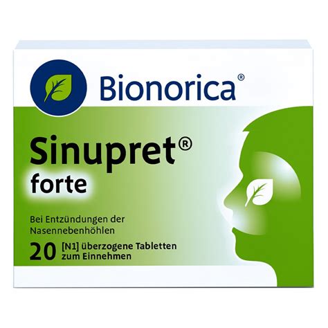 Medikamente online zu bestellen, verschafft besonders menschen in ländlichen regionen einen vorteil. Sinupret forte 20 stk bei Ihrer günstigen Online Apotheke ...