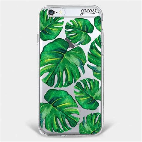Tropical Green Phone Case Gocase Floral Phone Case Green Phone