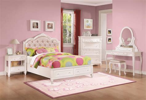 City furniture also offers a wide variety of baby bedroom furniture sets. 400721 Caroline Kids Bedroom in White by Coaster w/Options