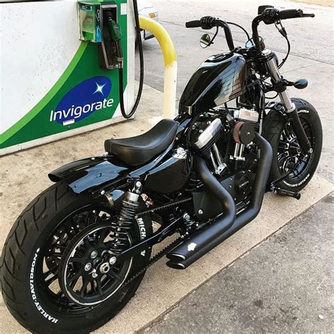 Rustys Sportster 48 Customized Harley Bobber Harley Davidson Bikes