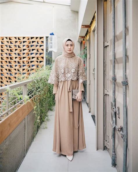 Model Dress Brokat Hijab Terbaru Hijab Style
