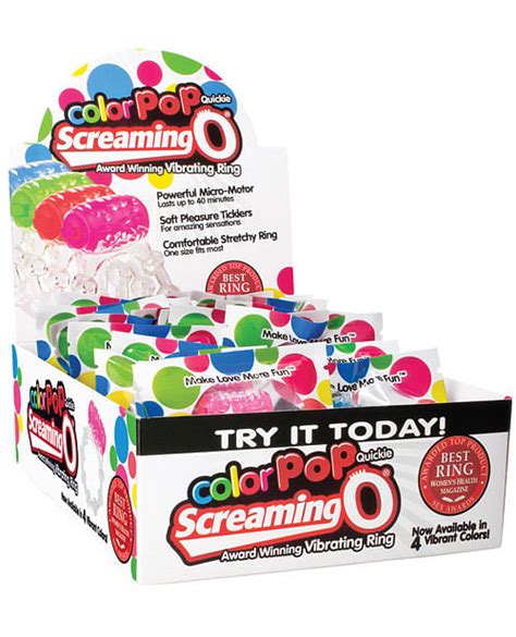 Screaming O Color Pop Quickie Asst Colors Box 24
