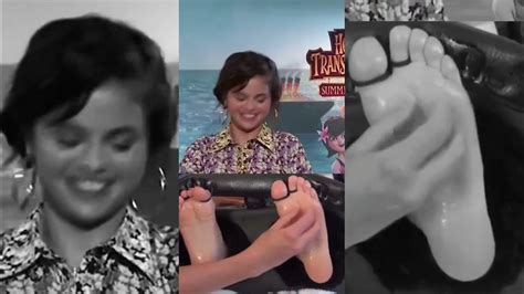 Selena Gomez Tickling Feet Foot Laugh Youtube