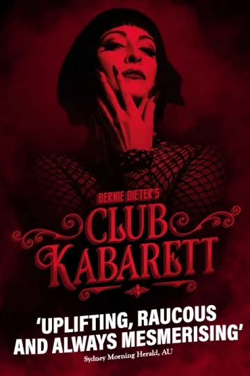 Bernie Dieters Club Kabarett Tickets London Todaytix