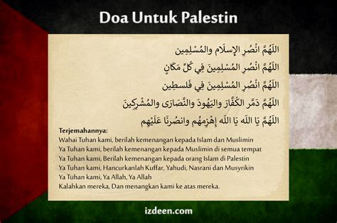 Bacaan Doa Untuk Palestina Lengkap Arab Latin Dan Artinya Panji The