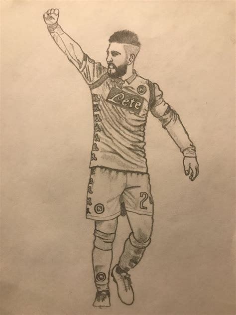 We will draw a football player in motion. I like to draw football players whole, what do you think ...