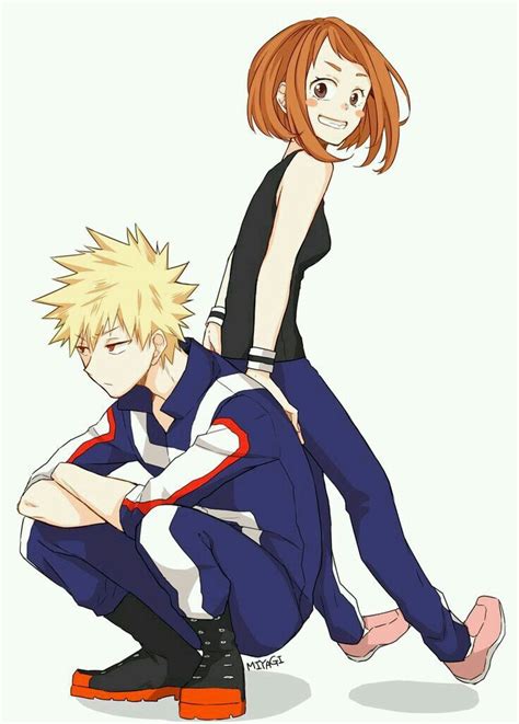 Pin By Uzumakikorra On Bakugou Katsuki X Uraraka Ochako Boku No Hero