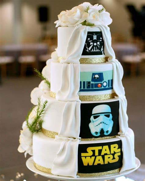 Make Your Star Wars Themed Wedding Memorable With Cake Toppers