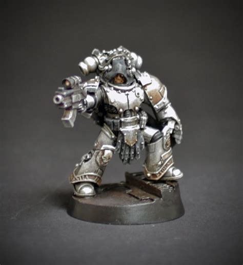 Knight Errant Recruted From The Iron Hands Legion Conversion Based On