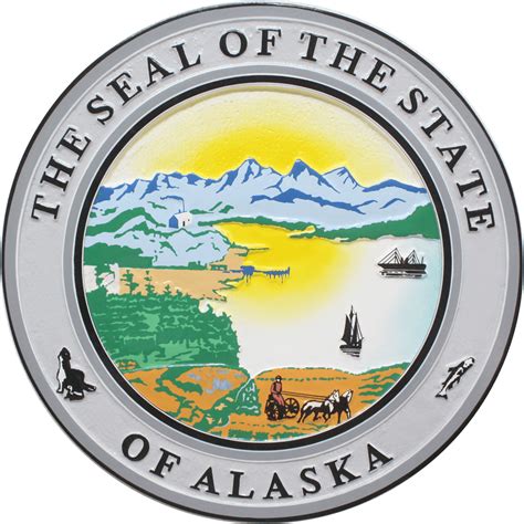 Alaska State Seal Plaque