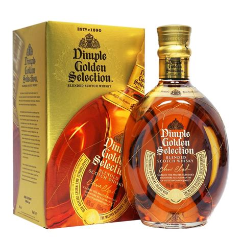The main single malt composition is glenckinchie, which offers a mild and aromatic flavor. Dimple Golden Selection - Whisky from The Whisky World UK
