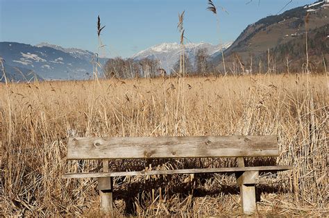 Empty Wooden Bench Photograph By Jadwiga Figula Fine Art America