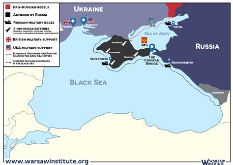 Azov Sea Map