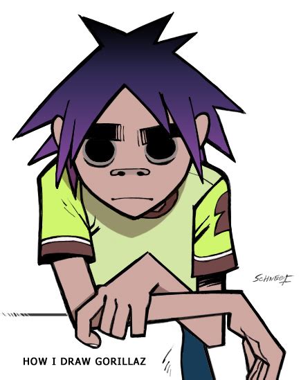 Amazing How To Draw Gorillaz Of The Decade Don T Miss Out Howtodrawline5
