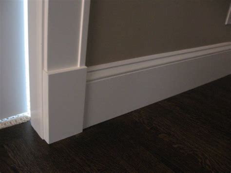 Classical craftsman base molding | baseboard styles. craftsman style trim doors two tone - Google Search ...