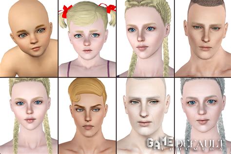 Sims 3 Default Skin F1 0 Darelomarks
