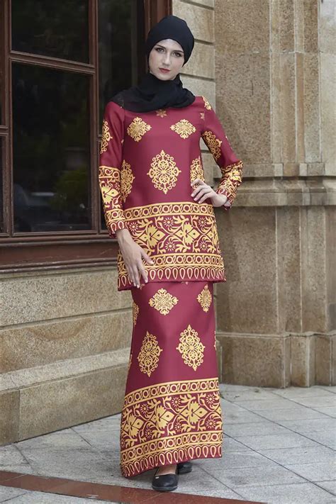 elegant muslim costumes silky traditional islamic clothing malay turkish arabic eid mubarak