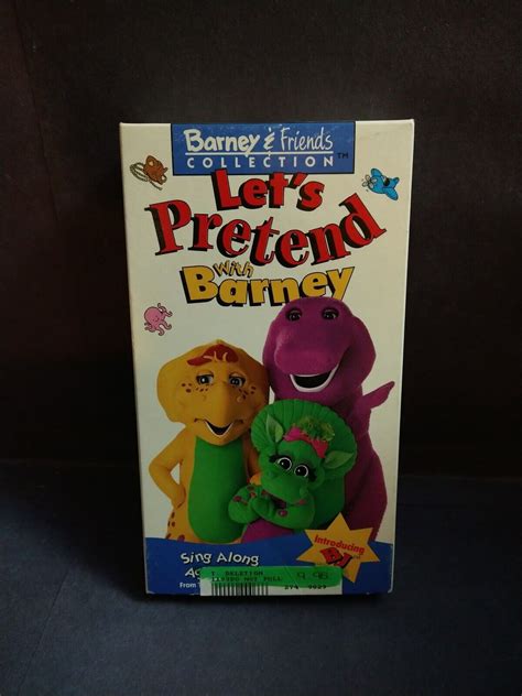 Barney And Friends Lets Pretend With Vhs Grelly Usa