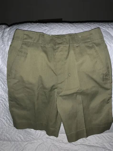 Vintage Boy Scouts Of America Uniform Shorts Mens Tag 33 Measures 28