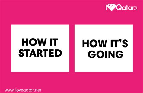 Trending: How it started vs How it's going - Qatar edition