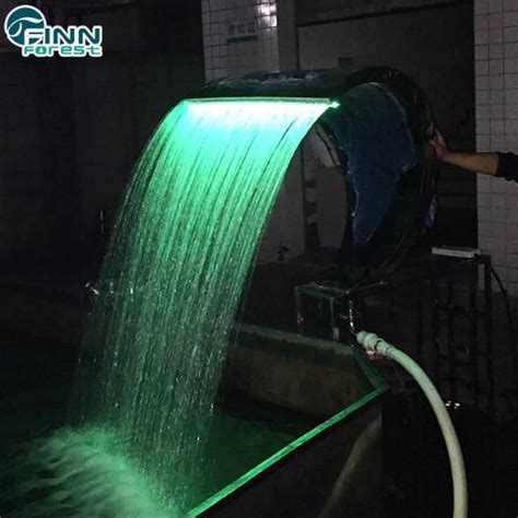 Swimming Pool Stainless Steel Spa Massage Water Curtain China Pool