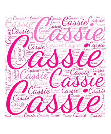 Cassie Names Without Frontiers Digital Art By Vidddie Publyshd Fine Art America