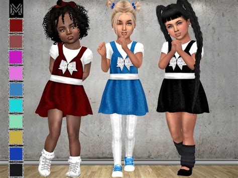 The Sims Resource Toddler Dinas Dress By Martyp • Sims 4 Downloads