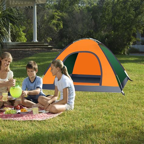 Outdoor Automatic Tents Camping Waterproof Tents 2 People Portable