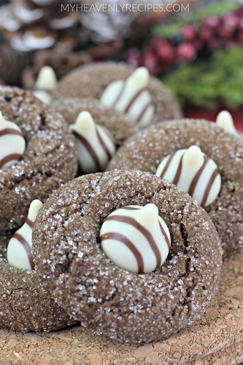 Even though i decided to try some new recipes (nothing against you gingerbread and molasses cookies,) i knew there was one recipe that i. Gingerbread Kiss Cookies - Stock's Piling Moms