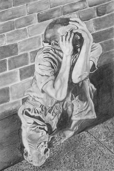 Pain And Suffering Drawing By Josh Mayfield Fine Art America