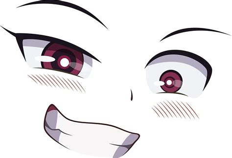 Smug Anime Girl Transparent By Arukan11 Redbubble