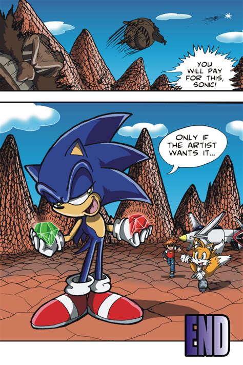 Sonic X Test Comic Pg7 By Yuski On Deviantart