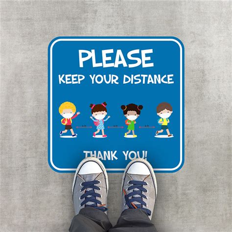 Help Children Stay Safe With These Elementary School Floor Stickers