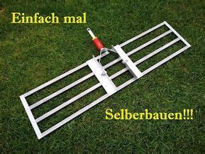 It's useful for top dressing your lawn, moving and leveling gravel, and works better than a landscaping rake when it c… Level Rake - Rasenrakel - Lawn Rake selber bauen - NewWonder555 - how to make a garden leveler ...