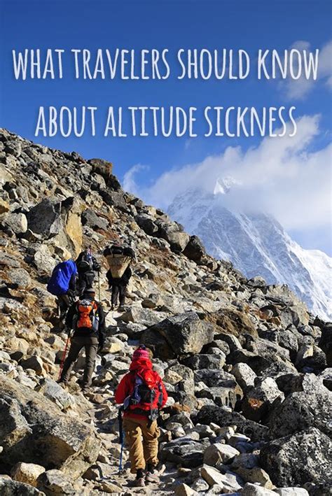 What Travelers Need To Know About Altitude Sickness Road Trip To