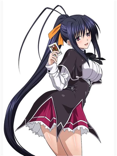 Póster Akeno Highschool Dxd De Douserrano Redbubble