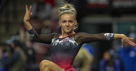 Utah Gymnast Jillian Hoffman Tore Her Achilles Why The ‘terrifying