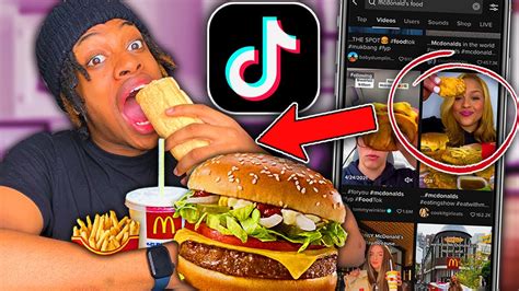 Letting Tiktok Decide What I Eat For 24 Hours Youtube