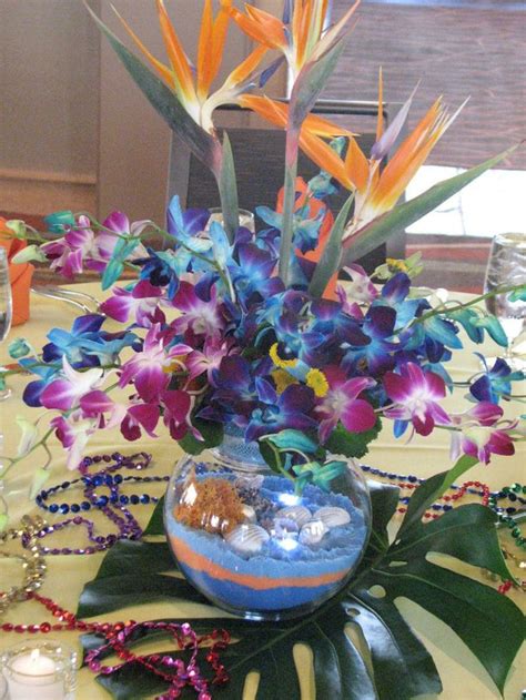 19 best Luau  tables images on Pinterest  Luau party, Centerpieces and Fiesta decorations