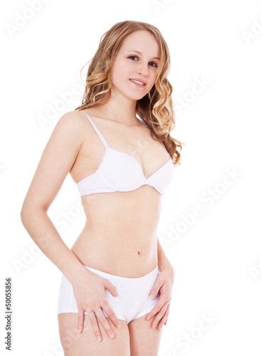 attraktives mädchen in weißer unterwäsche stockfotos und lizenzfreie bilder auf