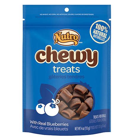 Nutro® Blueberry Flavor Chewy Dog Treats Dog Chewy Treats Petsmart