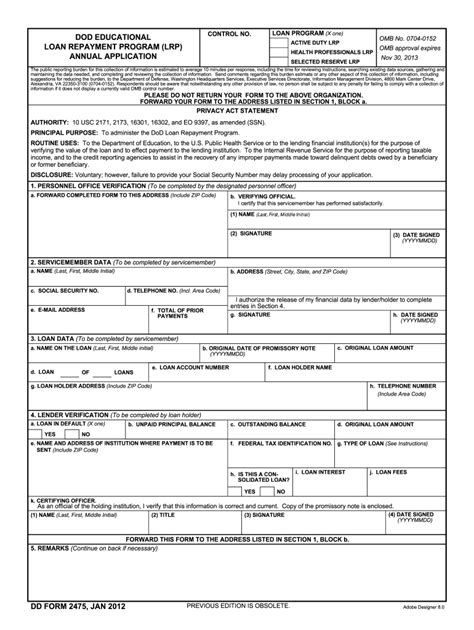Dd Form 2475 Fill Out And Sign Online Dochub