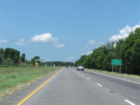 Louisiana Interstate 49 Northbound Cross Country Roads