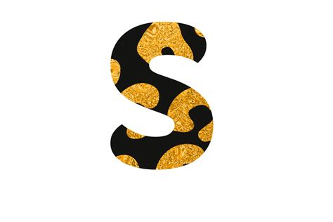 Leopard Glitter Alphabet Png 25827440 Png